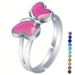 Butterfly Mood Adjustable Ring